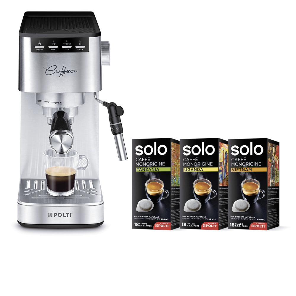 Polti Coffea P10S - Macchina per il caffè espresso manuale